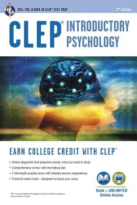 Clep(r) Úvod do psychológie Kniha + online - Clep(r) Introductory Psychology Book + Online