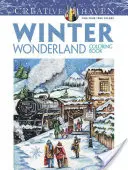 Creative Haven Zimná krajina zázrakov Omaľovánky - Creative Haven Winter Wonderland Coloring Book