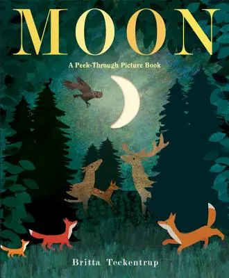 Mesiac: Obrázková knižka: Mesiac: Obrázková knižka na nahliadnutie - Moon: A Peek-Through Picture Book