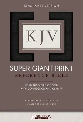 Biblia KJV Super Giant Print - KJV Super Giant Print Bible