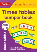 Times Tables Bumper Book: Vek 7-11 rokov - Times Tables Bumper Book: Ages 7-11