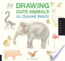 Kreslenie roztomilých zvierat farebnou ceruzkou - Drawing Cute Animals in Colored Pencil