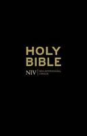 Biblia NIV - anglikanizovaná čierna darčeková a ocenená - NIV Holy Bible - Anglicised Black Gift and Award