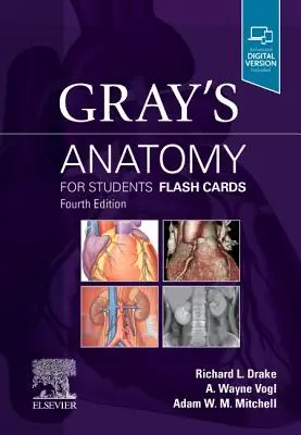 Grayova anatómia pre študentov Flash Cards - Gray's Anatomy for Students Flash Cards