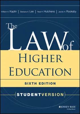 Zákony vyššieho vzdelávania: Študentská verzia - The Law of Higher Education: Student Version