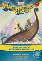 Imagination Station Books 3-Pack (balenie 3 kníh): Plavba s Vikingami / Útok v aréne / Nebezpečenstvo v paláci - Imagination Station Books 3-Pack: Voyage with the Vikings / Attack at the Arena / Peril in the Palace