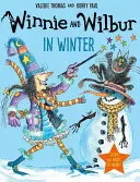 Winnie a Wilbur v zime a audio CD - Winnie and Wilbur in Winter and audio CD