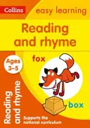 Čítanie a rýmy: Vek 3-5 rokov - Reading and Rhyme: Ages 3-5