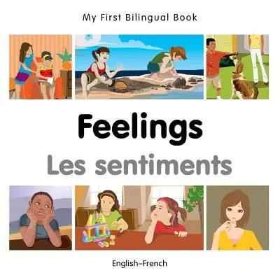 Moja prvá dvojjazyčná kniha - pocity (anglicko-francúzsky) - My First Bilingual Book-Feelings (English-French)