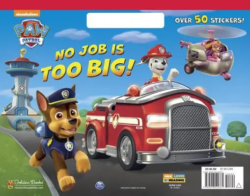 Žiadna práca nie je príliš veľká! (Paw Patrol) - No Job Is Too Big! (Paw Patrol)
