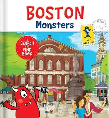 Bostonské príšery: Kniha o hľadaní a nachádzaní - Boston Monsters: A Search-And-Find Book