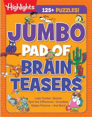 Jumbo blok hlavolamov - Jumbo Pad of Brain Teasers