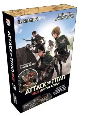 Attack on Titan 18 Manga Special Edition W/DVD [s DVD] - Attack on Titan 18 Manga Special Edition W/DVD [With DVD]