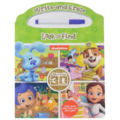 Nick Jr: Hľadať a písať - Nick Jr.: Write-And-Erase Look and Find