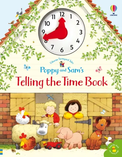 Kniha Poppy a Sam o určovaní času - Poppy and Sam's Telling the Time Book