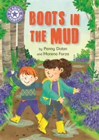 Šampión v čítaní: Boty v blate - nezávislé čítanie Fialová 8 - Reading Champion: Boots in the Mud - Independent Reading Purple 8