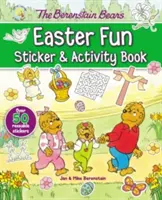 Veľkonočná zábavná kniha samolepiek a aktivít Medvedíky Berenstainové - The Berenstain Bears Easter Fun Sticker and Activity Book
