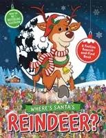 Kde je Santov sob?: Sviatočná pátracia kniha - Where's Santa's Reindeer?: A Festive Search Book
