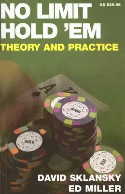 No Limit Hold 'em: Vydanie knihy: Teória a prax - No Limit Hold 'em: Theory and Practice