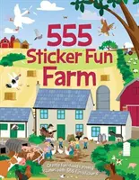 555 Zábavná farma s nálepkami - 555 Sticker Fun Farm