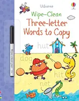 Stieracie trojpísmenkové slová na kopírovanie (Bingham Jane (EDFR)) - Wipe-Clean Three-Letter Words to Copy (Bingham Jane (EDFR))