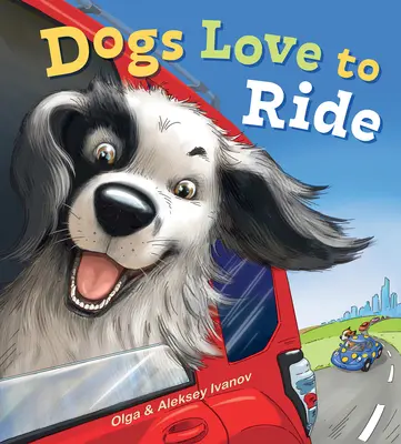 Psy milujú jazdu na koni - Dogs Love to Ride