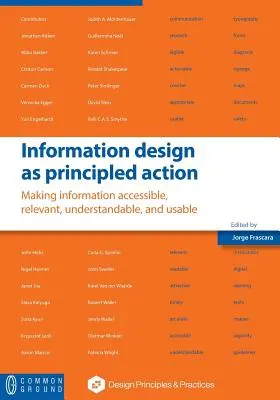 Informačný dizajn ako principiálna činnosť: Aby boli informácie prístupné, relevantné, zrozumiteľné a použiteľné - Information design as principled action: Making information accessible, relevant, understandable, and usable