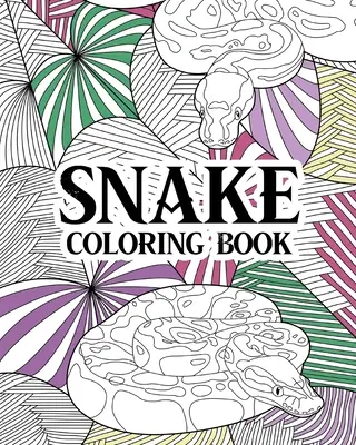 Hadia omaľovánka - Snake Coloring Book