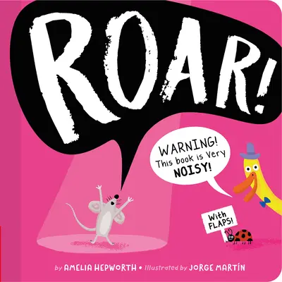 Roar! Pozor! Táto kniha je veľmi hlučná! - Roar!: Warning! This Book Is Very Noisy!