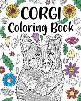 Omaľovánka Corgi - Corgi Coloring Book