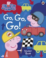 Peppa Pig: Go, Go, Go! - Knižka s nálepkami o dopravných prostriedkoch - Peppa Pig: Go, Go, Go! - Vehicles Sticker Book