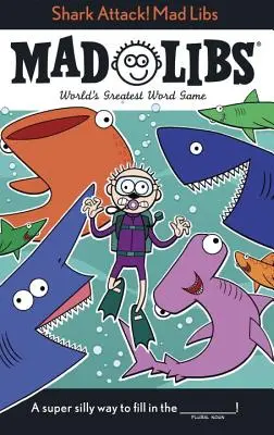 Žralok útočí! Šialené knihy - Shark Attack! Mad Libs