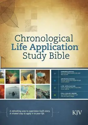 Chronologická študijná Biblia pre život-KJV - Chronological Life Application Study Bible-KJV