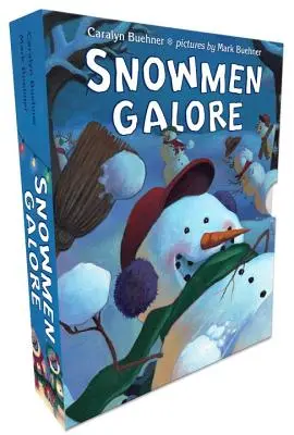 Množstvo snehuliakov - Snowmen Galore
