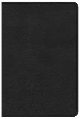 KJV Compact Reference Bible s veľkou tlačou, Black Leathertouch - KJV Large Print Compact Reference Bible, Black Leathertouch