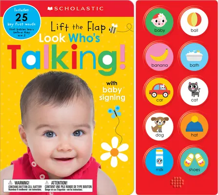 Pozrite sa, kto hovorí! Scholastic Early Learners (Sound Book) - Look Who's Talking!: Scholastic Early Learners (Sound Book)