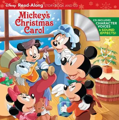 Mickeyho vianočná koleda: čítanka [s audio CD] - Mickey's Christmas Carol: Read-Along Storybook [With Audio CD]