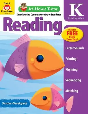 Domáce čítanie, K. ročník - At Home Tutor Reading, Grade K