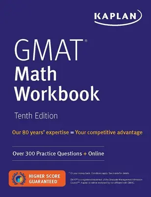 Cvičebnica matematiky GMAT: Viac ako 300 praktických otázok + online - GMAT Math Workbook: Over 300 Practice Questions + Online