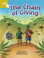 Rigby Star Nezávislý 2. ročník Zlatý Beletria Reťaz darovania Jediný - Rigby Star Independent Year 2 Gold Fiction The Chain of Giving Single