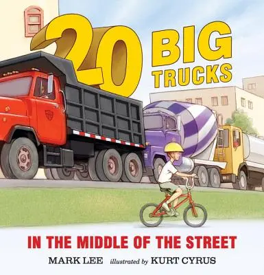 Dvadsať veľkých nákladných áut uprostred ulice - Twenty Big Trucks in the Middle of the Street