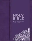 Biblia NIV Thinline Purple Soft-Tone so zapínaním - NIV Thinline Purple Soft-Tone Bible with Clasp