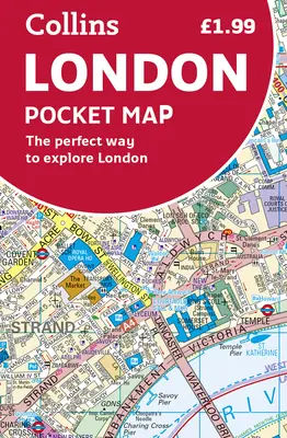 Vrecková mapa Londýna - dokonalý spôsob, ako preskúmať Londýn - London Pocket Map - The Perfect Way to Explore London