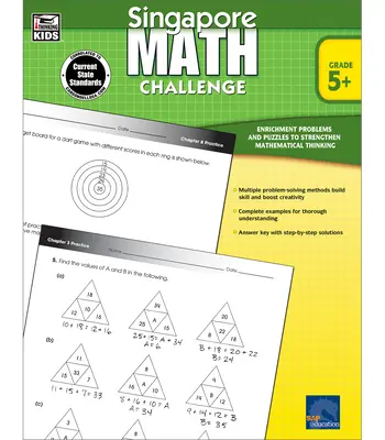 Singapurská matematická výzva, 5. - 8. ročník - Singapore Math Challenge, Grades 5 - 8