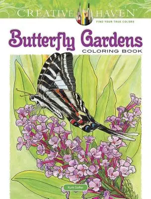 Creative Haven Butterfly Gardens Omaľovánky - Creative Haven Butterfly Gardens Coloring Book