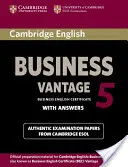 Cambridge English Business 5 Vantage Student's Book with Answers (Študentská kniha s odpoveďami) - Cambridge English Business 5 Vantage Student's Book with Answers