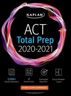 ACT Total Prep 2020-2021 - 6 cvičných testov + osvedčené stratégie + online + video - ACT Total Prep 2020-2021 - 6 Practice Tests + Proven Strategies + Online + Video