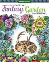 KC Doodle Art Fantasy Garden Omaľovánky - KC Doodle Art Fantasy Garden Coloring Book