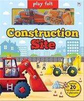 Hrajte sa na plstené stavenisko - Play Felt Construction Site