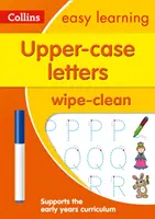 Veľké písmená: Stieracia knižka s aktivitami - Upper Case Letters: Wipe-Clean Activity Book